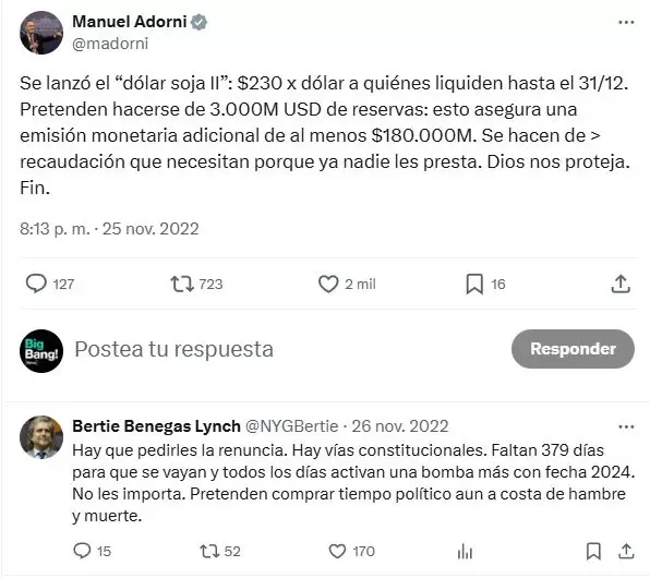 Las contradicciones del oficialismo