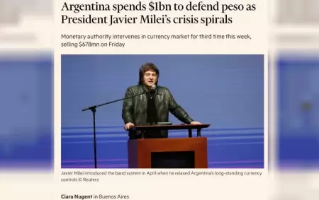 Financial Times critic la estrategia de Milei