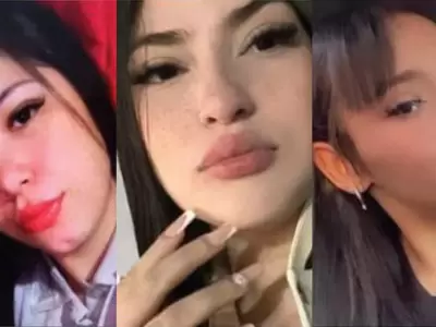 Morena Verri, Brenda del Castillo y Lara Morena Gutirrez, las tres chicas desaparecidas de La Matanza.