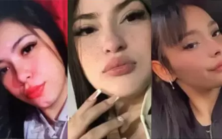 Morena Verri, Brenda del Castillo y Lara Morena Gutirrez, las tres chicas desaparecidas de La Matanza.