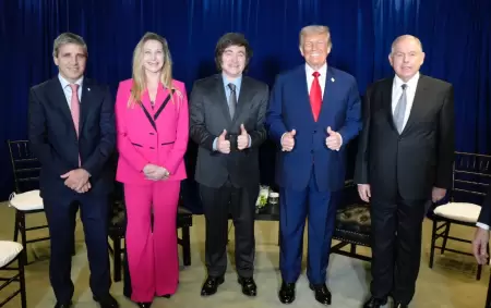 Javier Milei se reuni con Trump