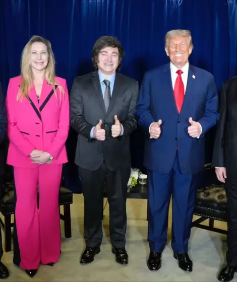 Javier Milei se reuni con Trump