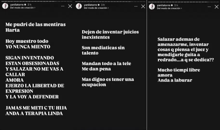 Yanina Latorre se cans de Luciana Salazar y la amenaz con mostrar pruebas que la hunden