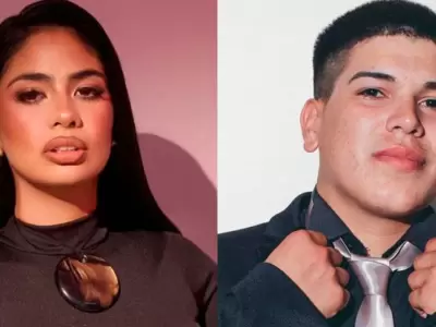 Daniela Celis y Thiago Medina