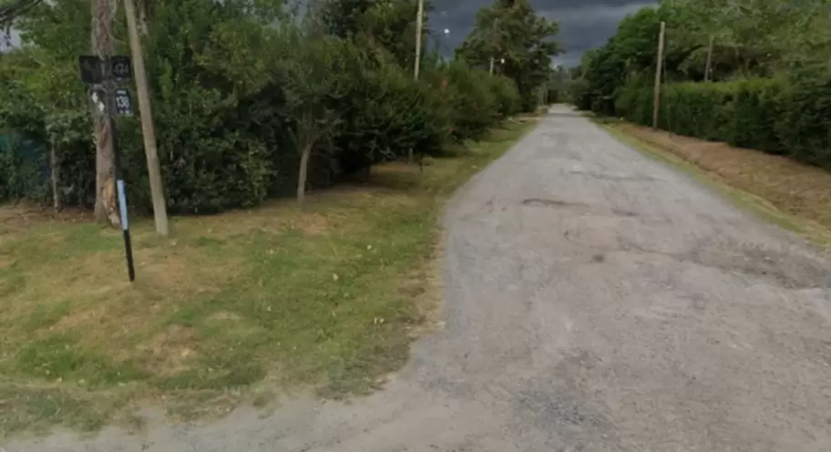 La intersección de 474 y 138, de donde escapó el ladrón que se comió las empanadas.