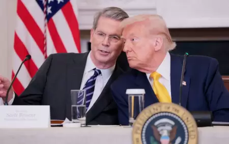 Scott Bessent y Donald Trump