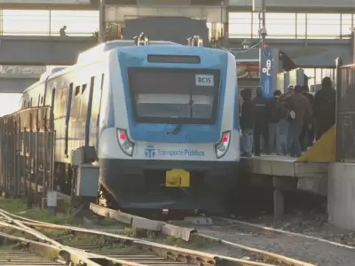 Los trenes circulan a 30 km/h por una medida de fuerza de maquinistas