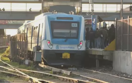 Los trenes circulan a 30 km/h por una medida de fuerza de maquinistas