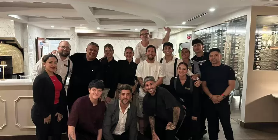 Messi s se reuni con Claudio "Chiqui" Tapia