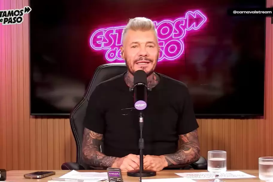Marcelo Tinelli debut en stream con Estamos de Paso en el canal Carnaval