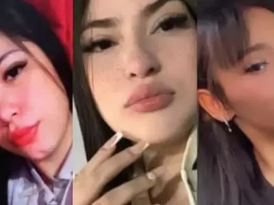 Brenda Del Castillo (20), Morena Verdi (20) y Lara Gutirrez (15).