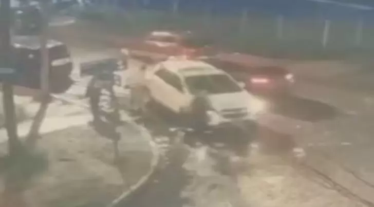 La camioneta blanca adulterada en la que fueron vistas por ltima vez las tres chicas