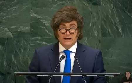 Javier Milei cuestion a la ONU en la Asamblea General