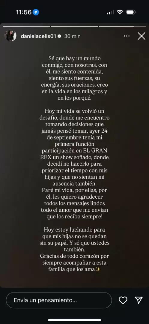 El sentido posteo de Daniela Celis