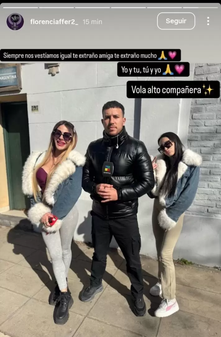 "Siempre nos vestamos igual", asegur Florenciaffer sobre Lara Gutirrez.