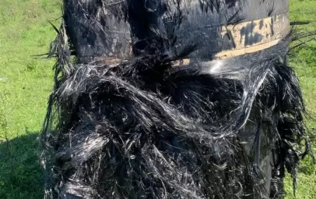 Apareci un extrao cilindro cado del cielo en Chaco