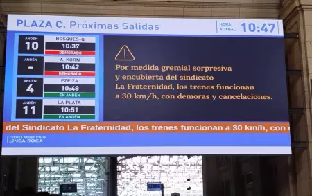 Tercer da de demoras y bronca en el AMBA