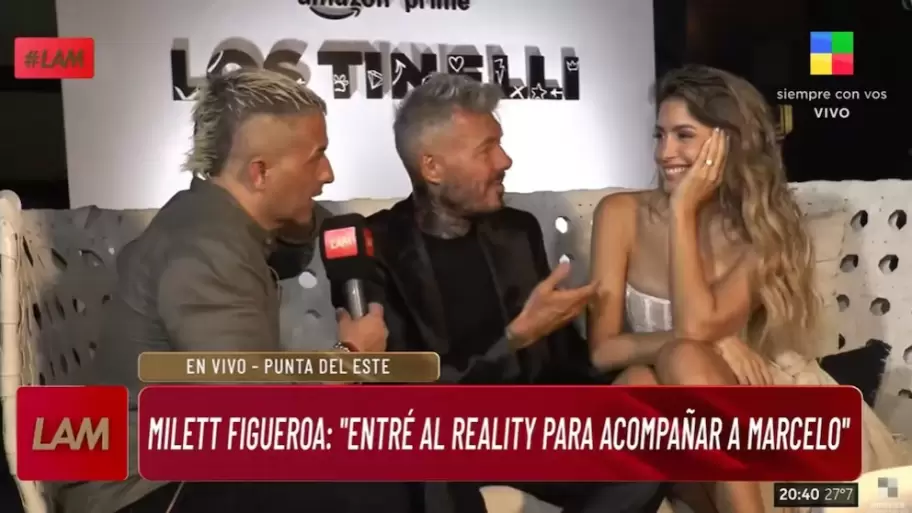 ngel De Brito picante a Milet Figueroa y la trat de aburrida