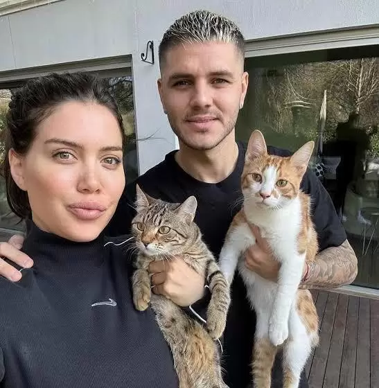 La foto de Wanda Nara y Mauro con sus mascotas: son iguales a los de la China?