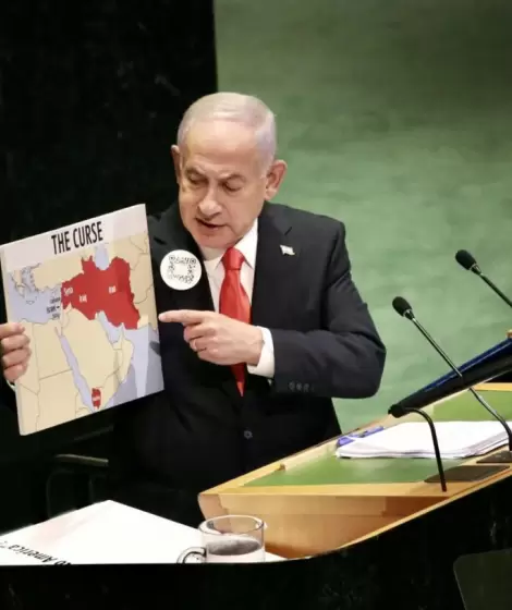 Benjamin Netanyahu en la ONU