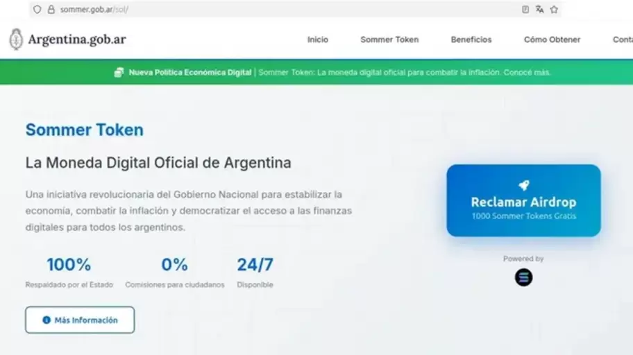 El sitio asociado al Hospital Nacional Sommer fue hackeado