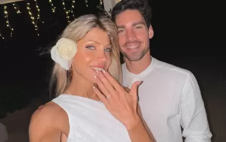 Cande Ruggeri y su prometido, Nicols Maccari