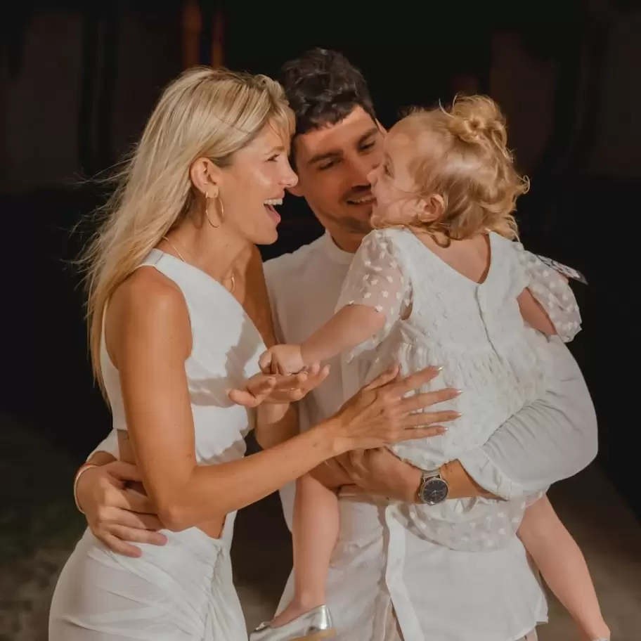 La dedicatoria de Cande Ruggeri a su hija: "Lo más lindo de todo esto es compartirlo con vos"