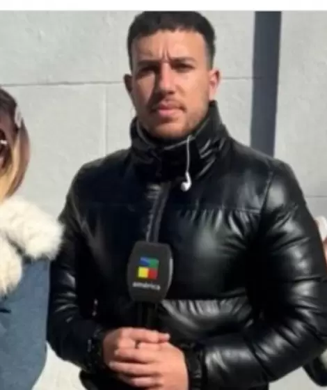 Martn Salwe junto a Lara