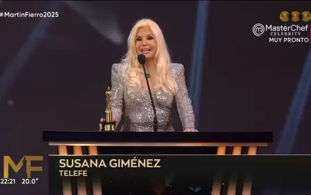 Susana Gimnez se llev dos Martin Fierro 2025