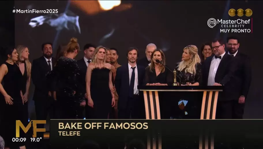 Bake Off gan el Martn Fierro