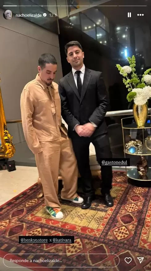 Nacho Elizalde y Gastn Edul