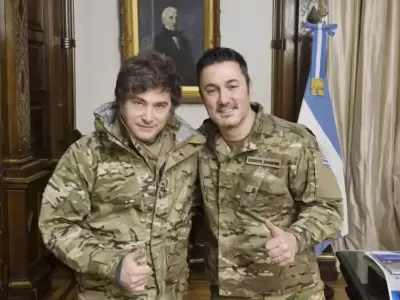 Javier Milei y Luis Petri