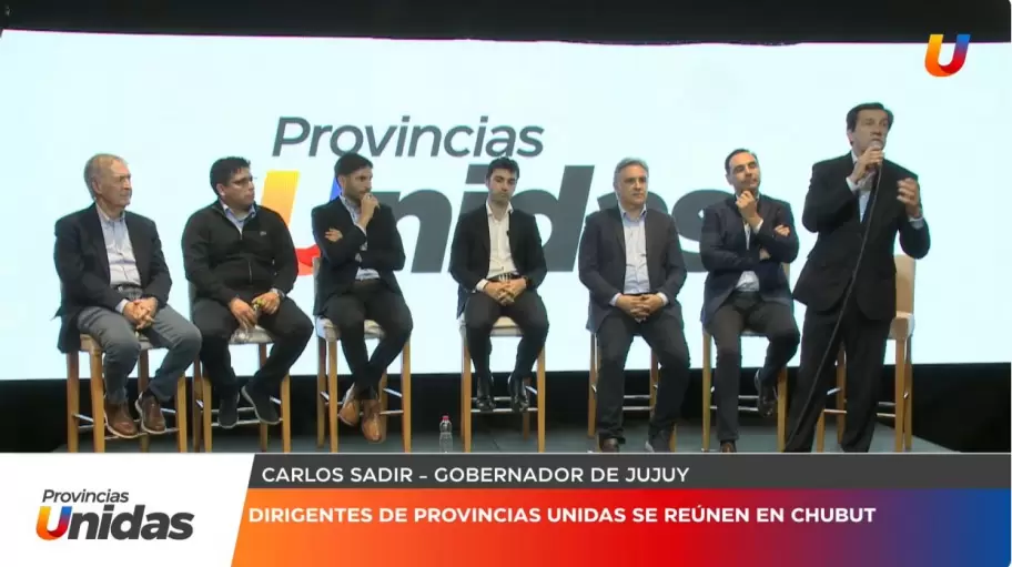 Provincias Unidas en Chubut: los gobernadores se plantan frente a Milei con un mensaje federal y de producción