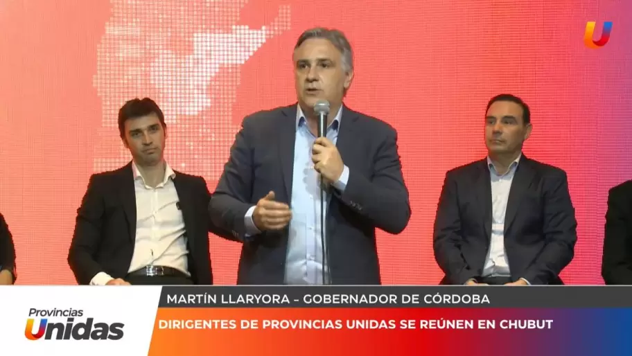 Provincias Unidas en Chubut: los gobernadores se plantan frente a Milei con un mensaje federal y de producción