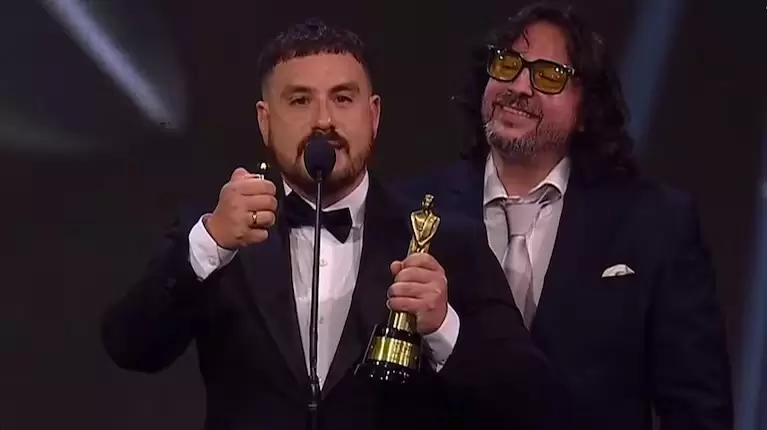 Fede Bal gan un Martn Fierro y homenaje a su padre