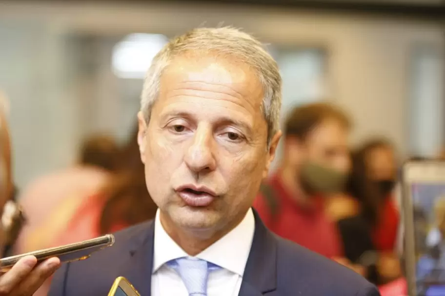 El intendente de San Francisco, Damin Bernarte.