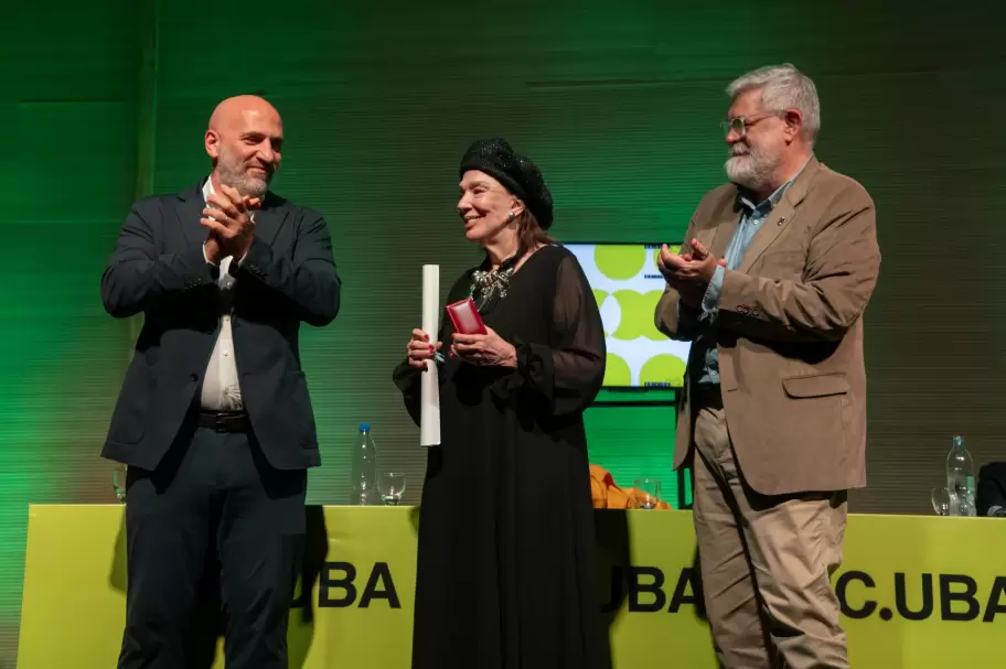Graciela Borges recibi el Doctorado Honoris Causa en la apertura del FIC.UBA 2025