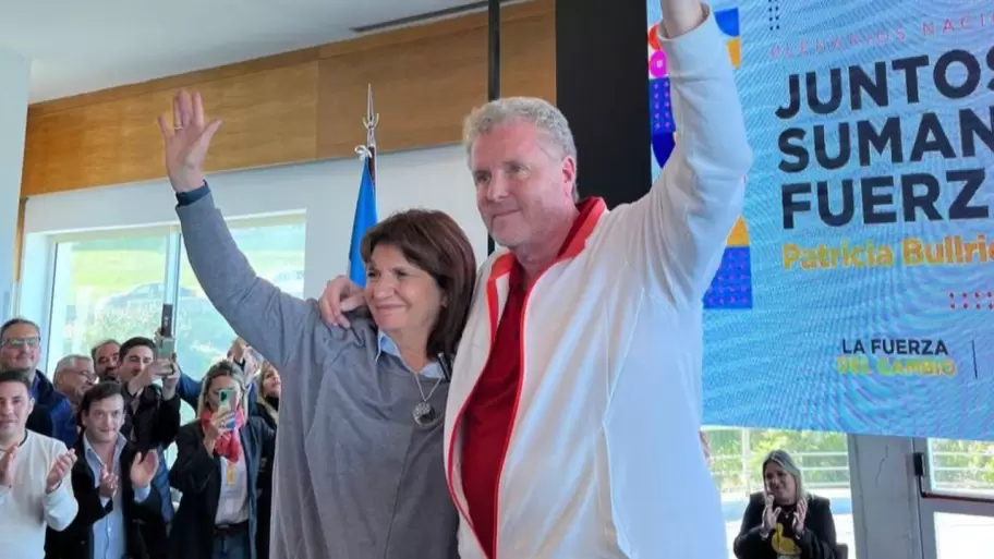 Patricia Bullrich y Gerardo Milman