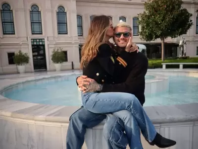 China Surez y Mauro Icardi