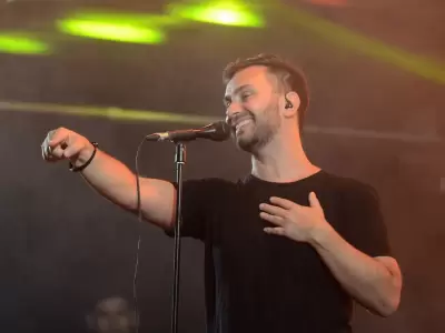 El cantante y tres veces candidato al Premio Nobel de la Paz, Odino Faccia
