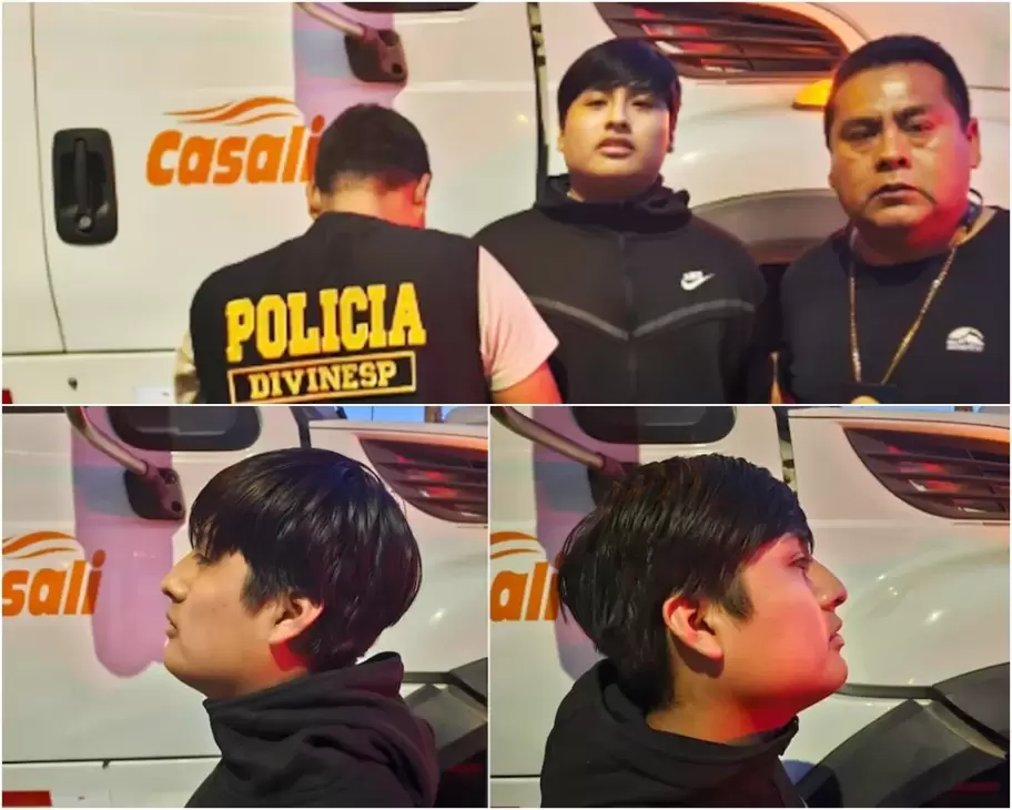 Imágenes de la detención de Pequeño J