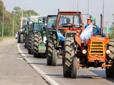 Convocan a un tractorazo para este sbado 4 de octubre a las 11 de la maana