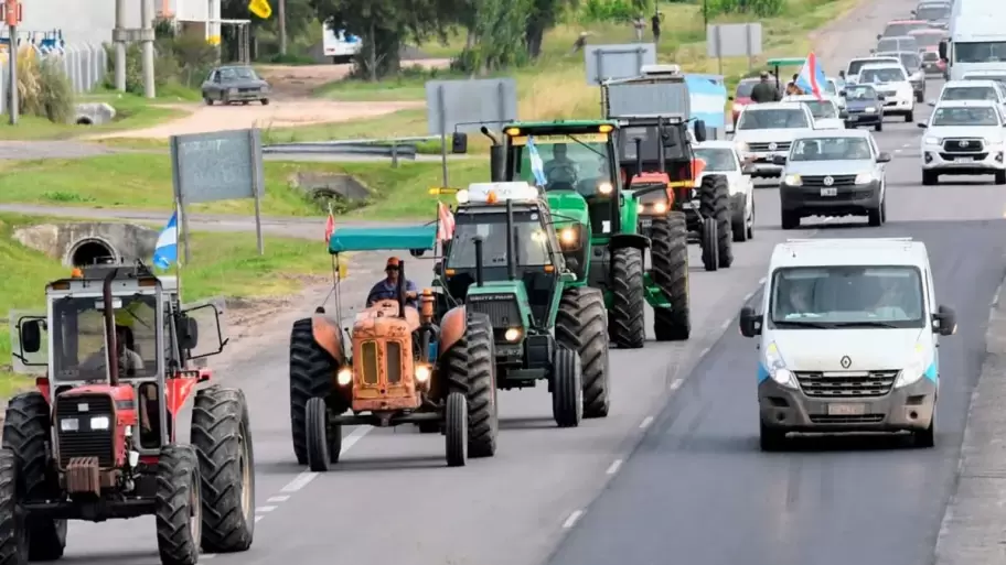 Convocan a un tractorazo para este sbado 4 de octubre a las 11 de la maana