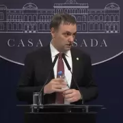 Adorni dijo que las aclaraciones sobre Espert "fueron dadas" e insistió: "No puedo responder, no soy su vocero"