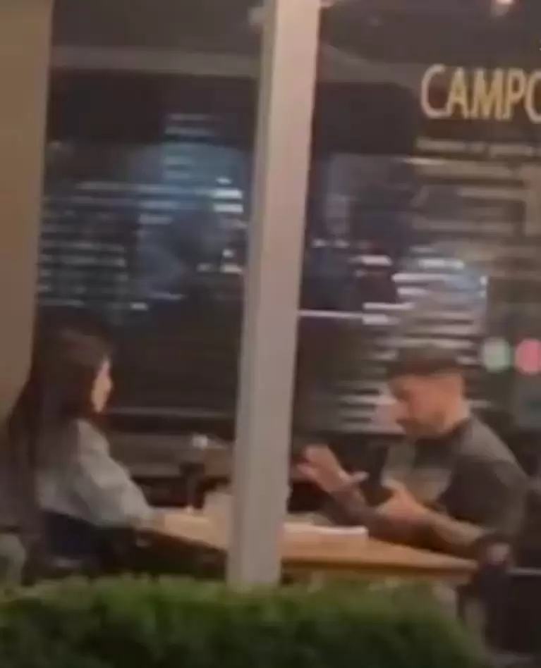 Fede Bal y Vicky Puig cenan juntos en la foto que se filtr de ambos en una cita.