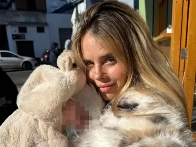 La influencer denunci que un vecino le arroj un fierro a ella y a su beb de 8 meses