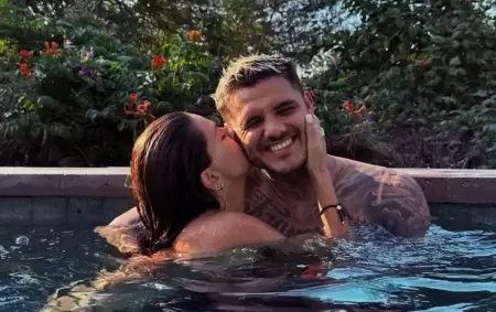 China Surez y Mauro Icardi