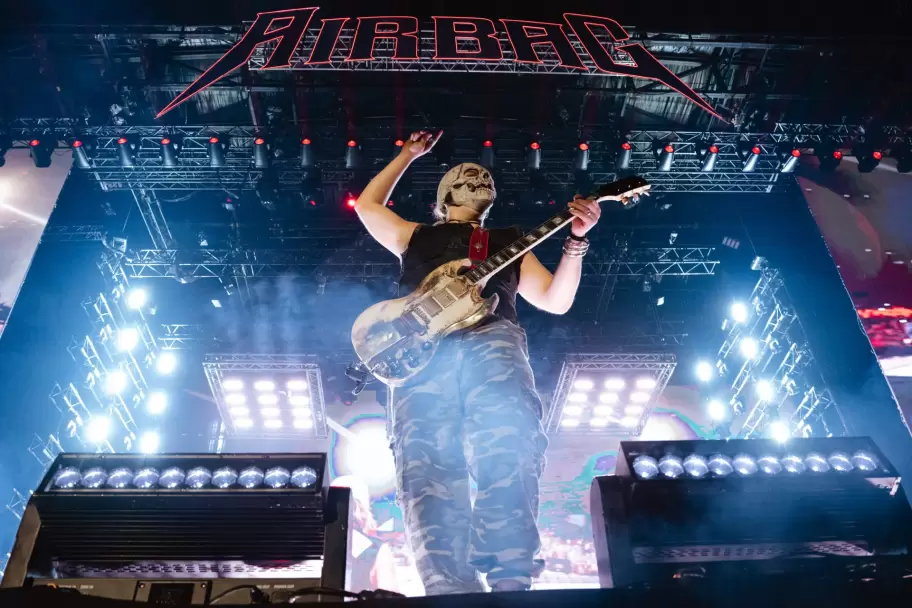 Airbag en el Monumental