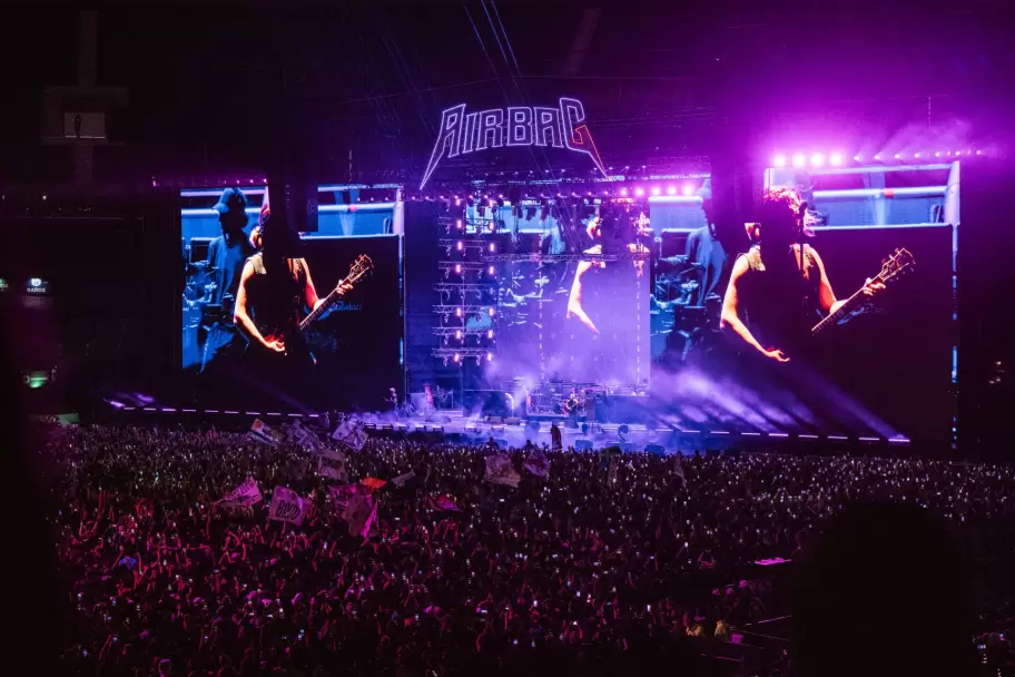 Airbag en el Monumental