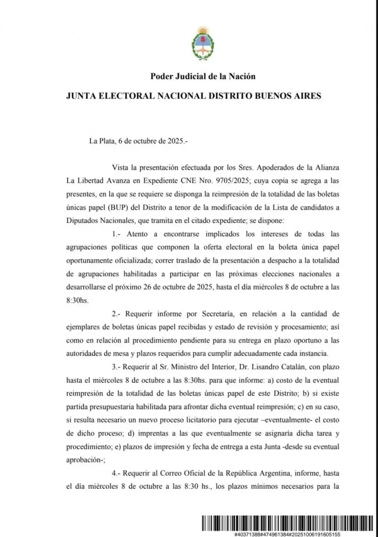 La resolucin del juez Alejo Ramos Padilla